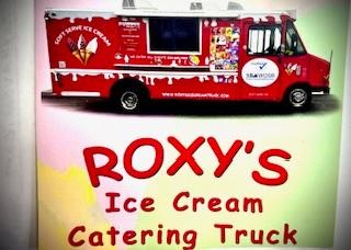 Roxy's Ice Cream Catering Truck Logo